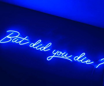 But Did You Die? Neon Sign But Did You Die? Neon Sign