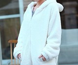 Fleece Bunny Hoodie