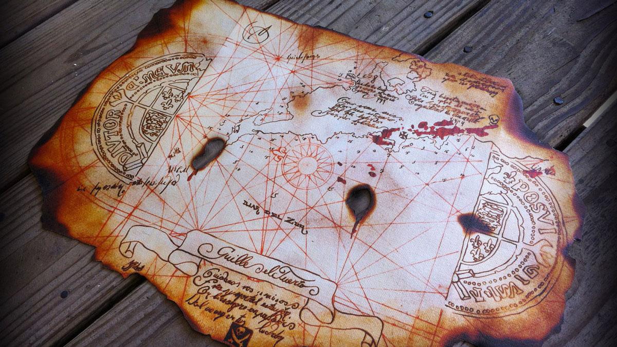 Goonies Treasure Map Goonies Treasure Map