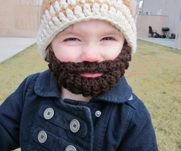 Kids Ultimate Bearded Beanie