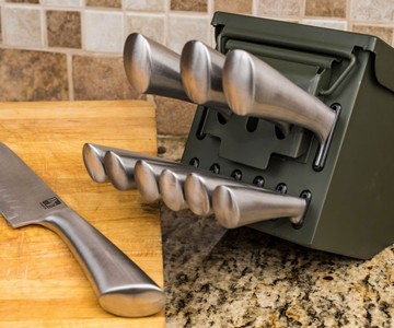 Ammo Can Knife Set Ammo Can Knife Set