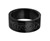 TRON Stainless Steel Black Ring
