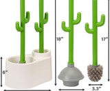 Cactus Toilet Plunger & Brush Set