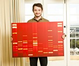 Elijah Wood DNA Portrait