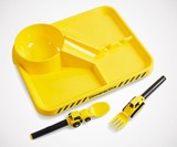 Construction Site Dinner Plate & Utensils