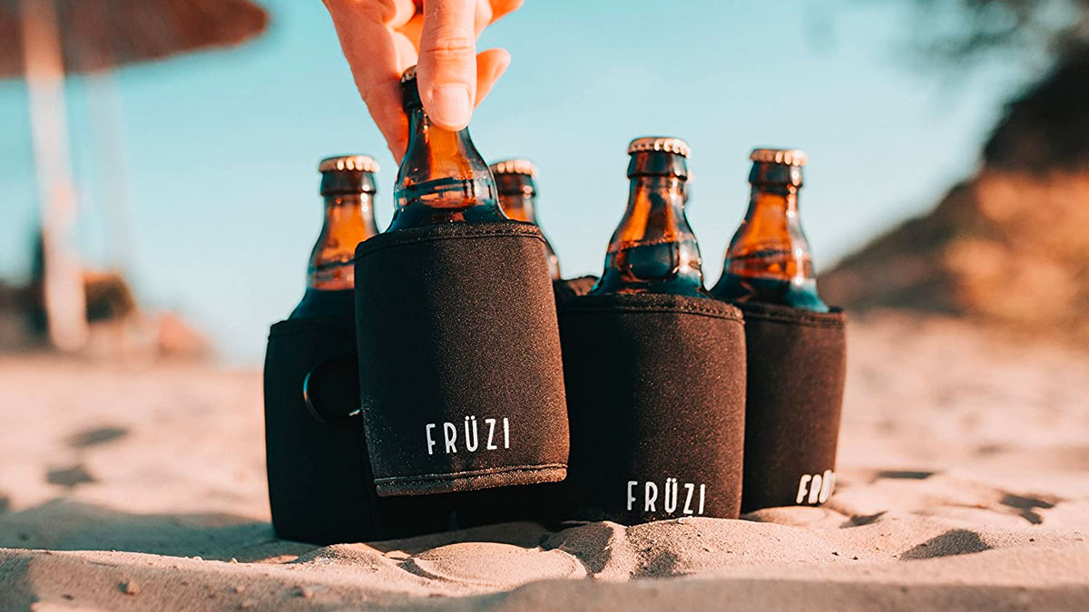 Fruzi Freezable Insulated 6-Pack Holder Fruzi Freezable Insulated 6-Pack Holder