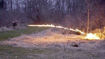 TF-19 WASP Flamethrower Drone Attachment TF-19 WASP Flamethrower Drone Attachment