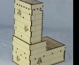 Collapsible Dice Tower Storage Boxes