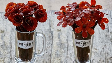 Beef Jerky Flower Bouquets Beef Jerky Flower Bouquets