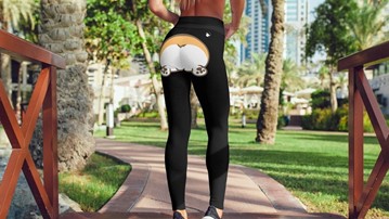 Corgi Butt Leggings