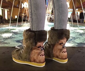 Furry Chewbacca Boots Furry Chewbacca Boots
