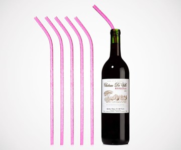 Reusable Wine Bottle Straws Reusable Wine Bottle Straws