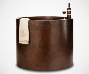 Hammered Copper Soaking Tub Hammered Copper Soaking Tub