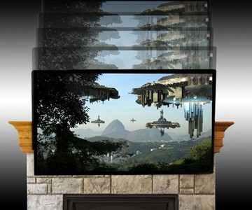 MantelMount Off-the-Wall TV Mount