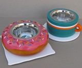 Food-Themed Pet Bowl Holders