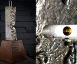 Bismuth Maglev Kinetic Art Sculpture