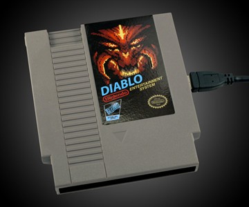 Diablo NES Cartridge Hard Drive Diablo NES Cartridge Hard Drive