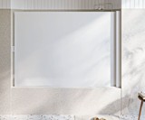 JoyFous Retractable Rolling Shower Screen