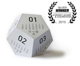 Dicecal RPG Dice Desk Calendar