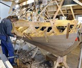 Hand-Built Roskilde Viking Ship