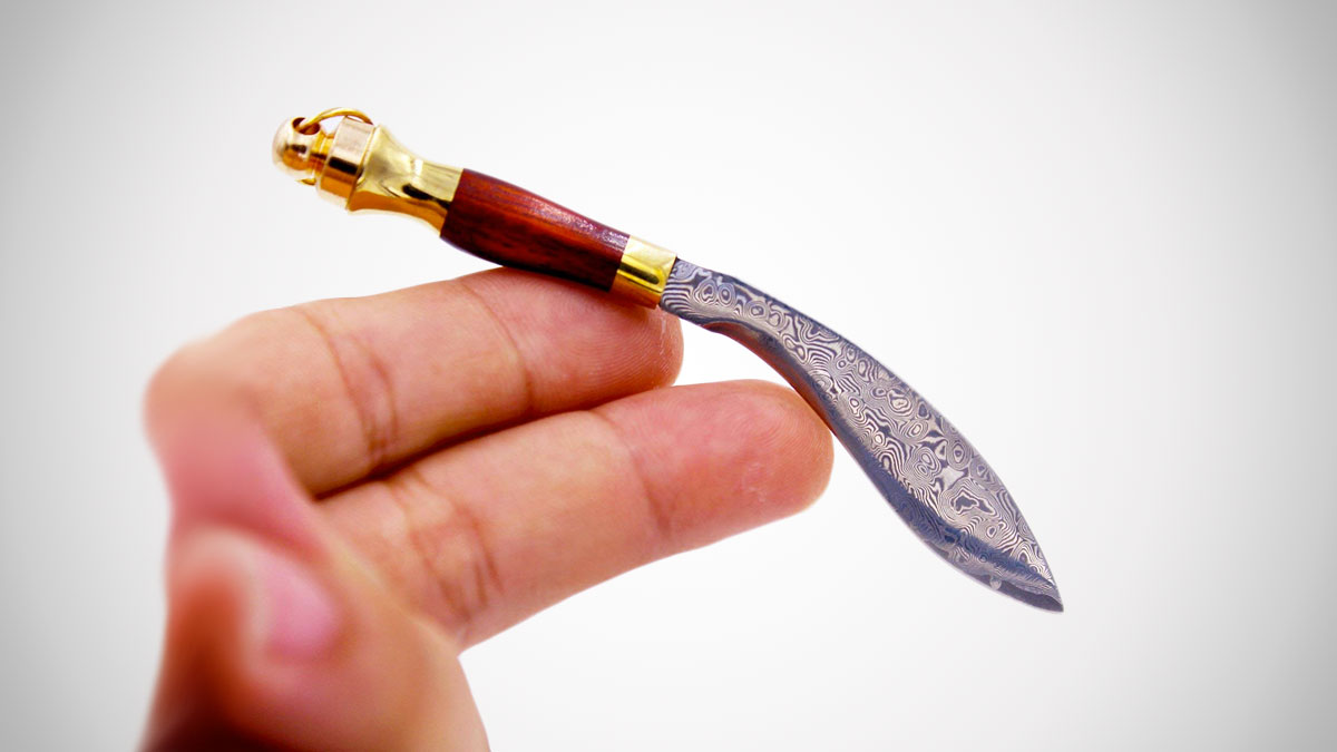 Khukuri Keychain Knife