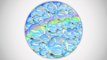 Bubble Trouble Round Jigsaw Puzzle Bubble Trouble Round Jigsaw Puzzle