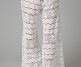 Lace Skull & Crossbones Pants