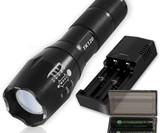 EcoGear FX Tactical LED Flashlight Kit