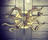 Steampunk Octopus Door Handles