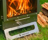 Dweller-Ti Wood Stove - Titanium Outdoor Fireplace