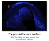 Firefly Blue Laser Lamp
