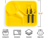 Construction Site Dinner Plate & Utensils