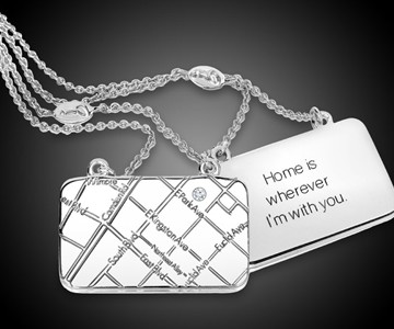 Where It Happened Map Jewelry
