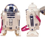 Closed & Open Views of R2D2 Water Bottle