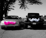Pink & Gray Carstaches