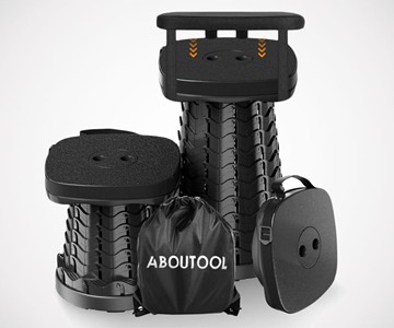 Retractable Folding Camping Stool Retractable Folding Camping Stool