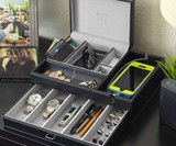 Houndsbay Admiral Dresser Valet & Men's Jewelry Box
