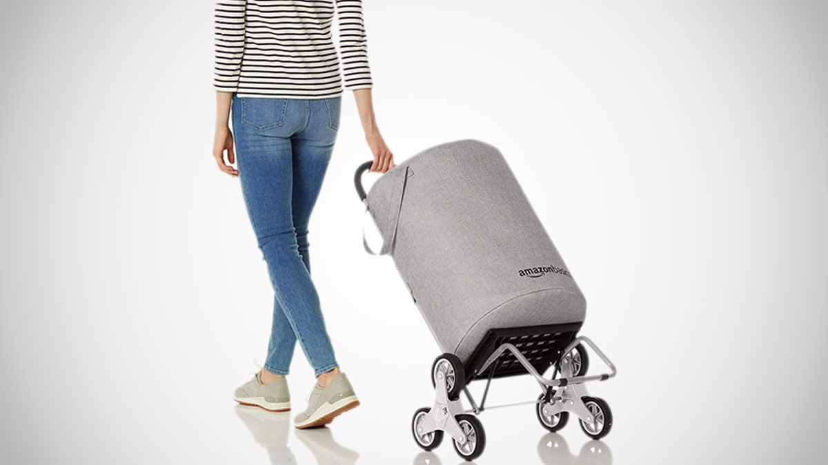 Stair-Climbing Rolling Laundry Hamper Stair-Climbing Rolling Laundry Hamper