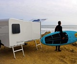 Hitch Hotel Expandable Wheel-less Trailer