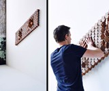Hanging Geometric Coat Rack