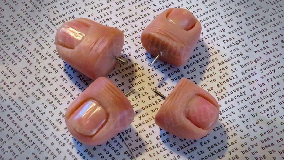 Realistic Human Thumb Tacks Realistic Human Thumb Tacks