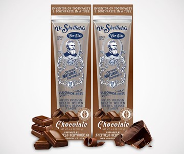 Dr. Sheffield's Chocolate Toothpaste Dr. Sheffield's Chocolate Toothpaste