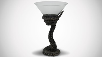 Octopus Tentacle Martini Glass Octopus Tentacle Martini Glass