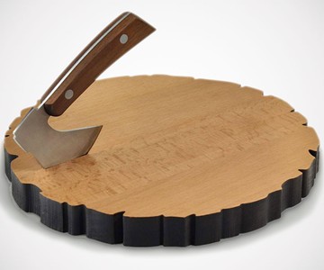 Cheese Log Board & Knife Set Cheese Log Board & Knife Set