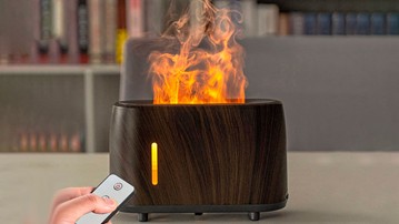 Heatless Flame Essential Oil Diffuser & Humidifier Heatless Flame Essential Oil Diffuser & Humidifier