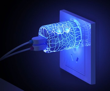 Electrical Storm Dual USB Power Adapter