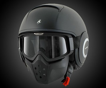 Shark RAW Blank Motorcycle Helmet Shark RAW Blank Motorcycle Helmet