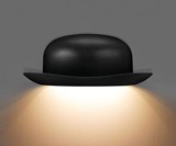 Bowler Hat Wall Sconce