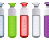 Dopper Water Bottle with Drinking Cup Lid