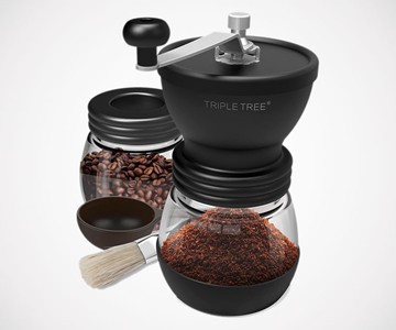 Manual Coffee Grinder with Ceramic Burrs Manual Coffee Grinder with Ceramic Burrs